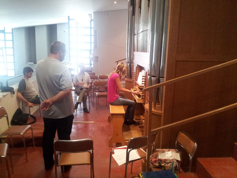 III edizione masterclass Organo Pleno - Agosto 2013, Oxford