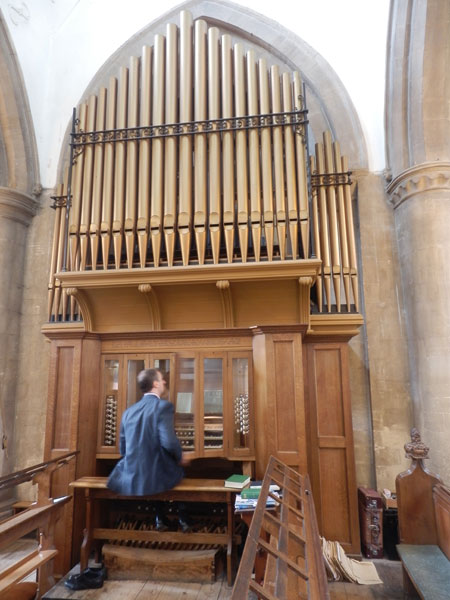 III edizione masterclass Organo Pleno - Agosto 2013, Oxford