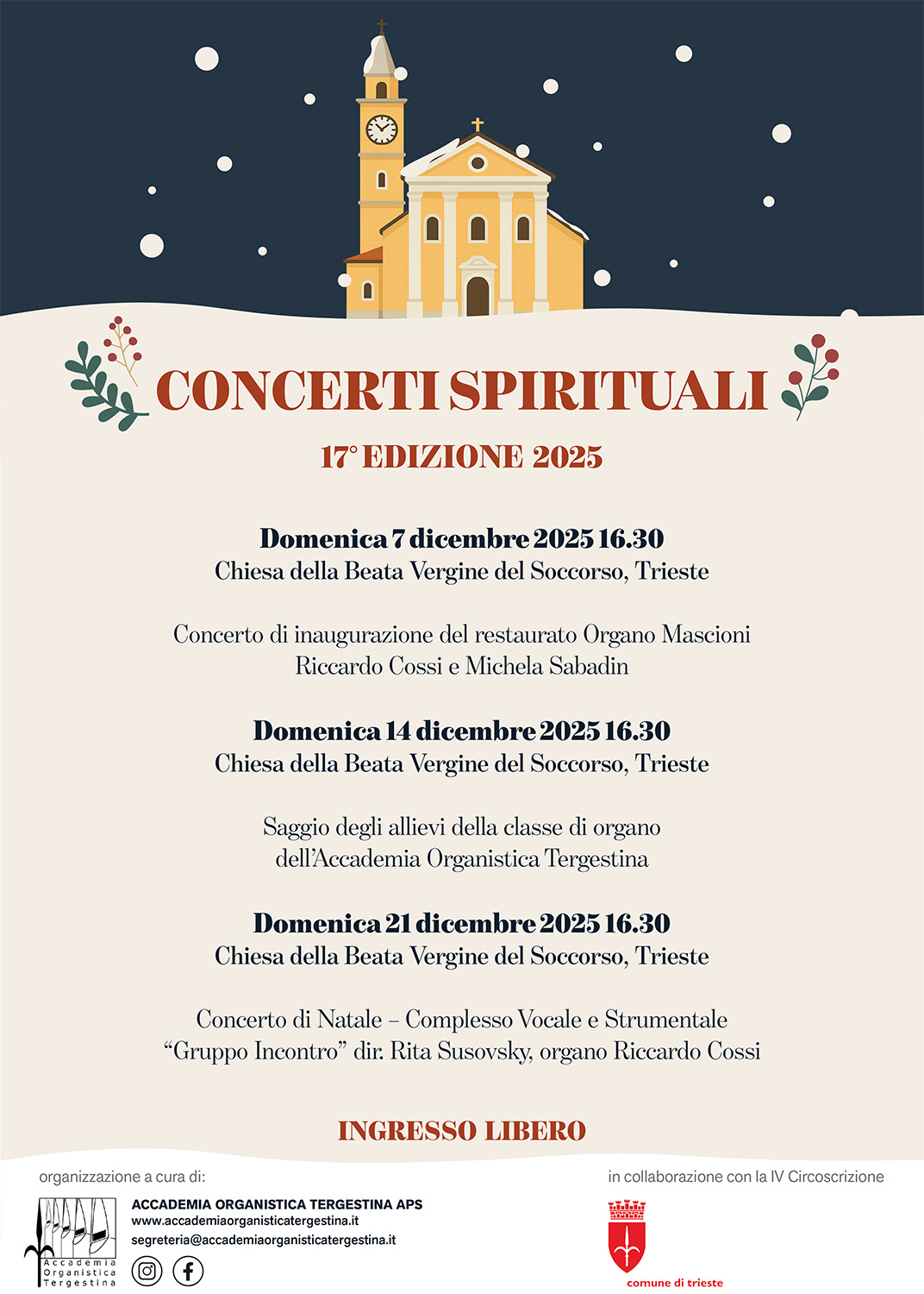 2023 concerti spirituali
